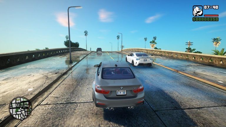 GTA San Andreas: grafický mód mení hru na nepoznanie